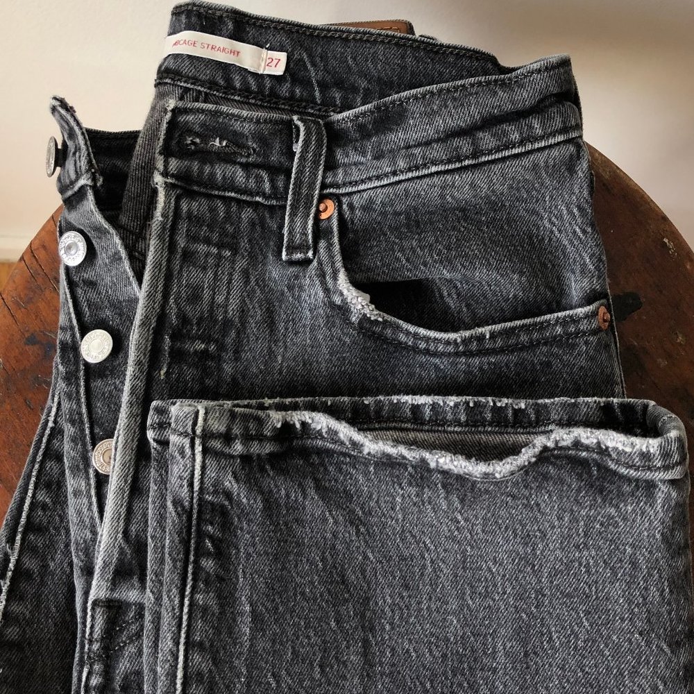 Levi's Ribcage High-Rise Straight Ankle Jean